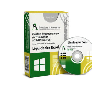 Plantilla en Excel – Régimen Simple de Tributación Año Gravable 2025