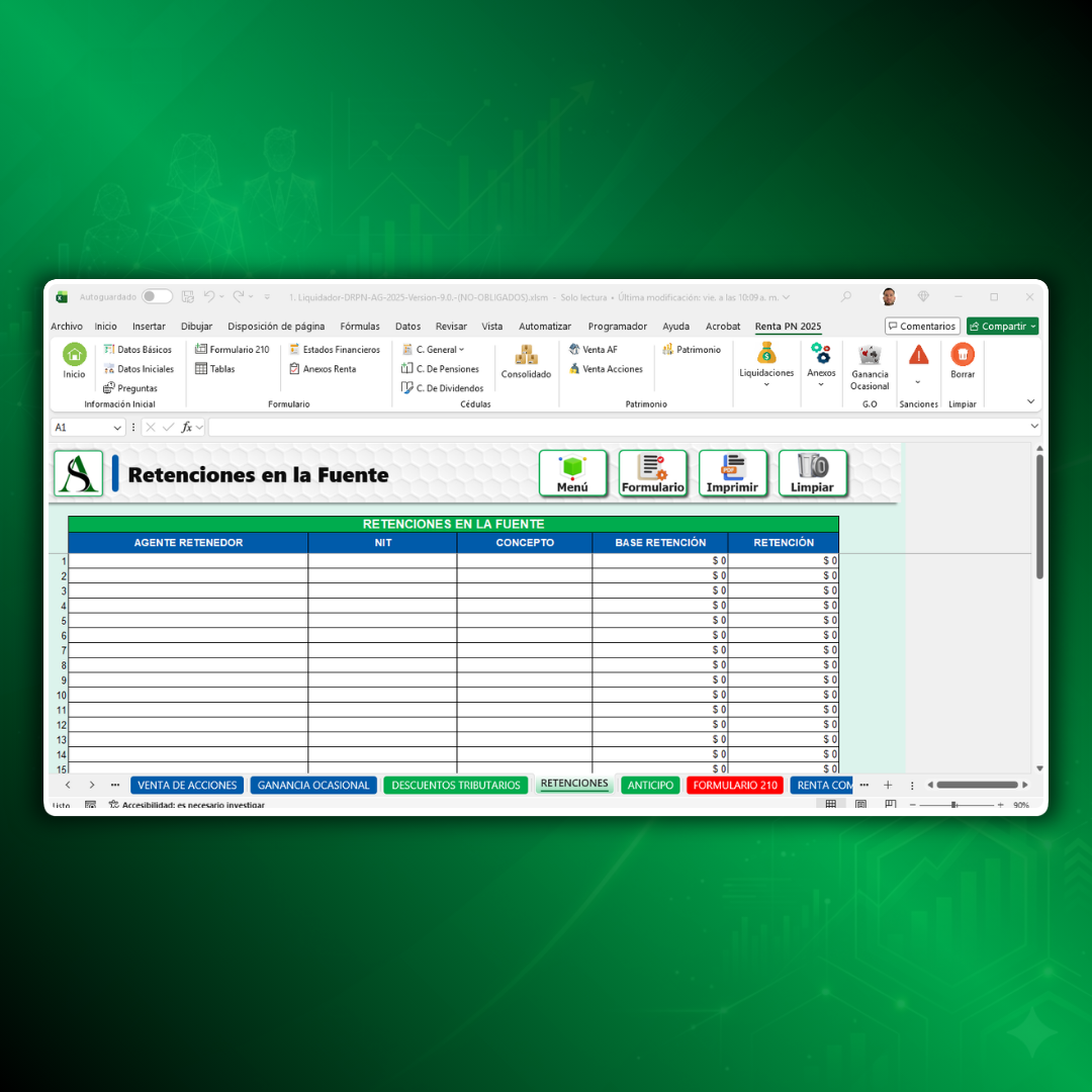 Retenciones en la Fuente